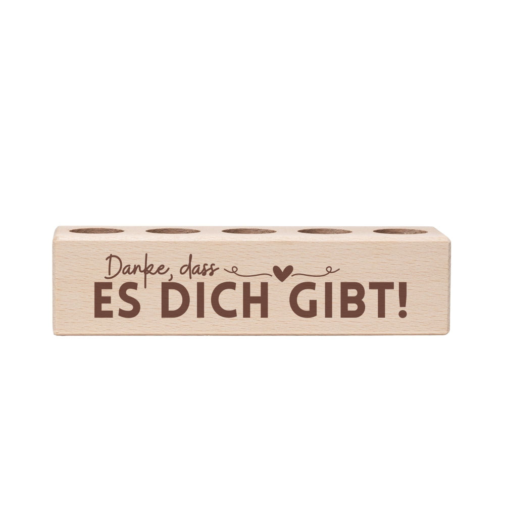 5er Tee-Ständer Danke dass es dich gibt