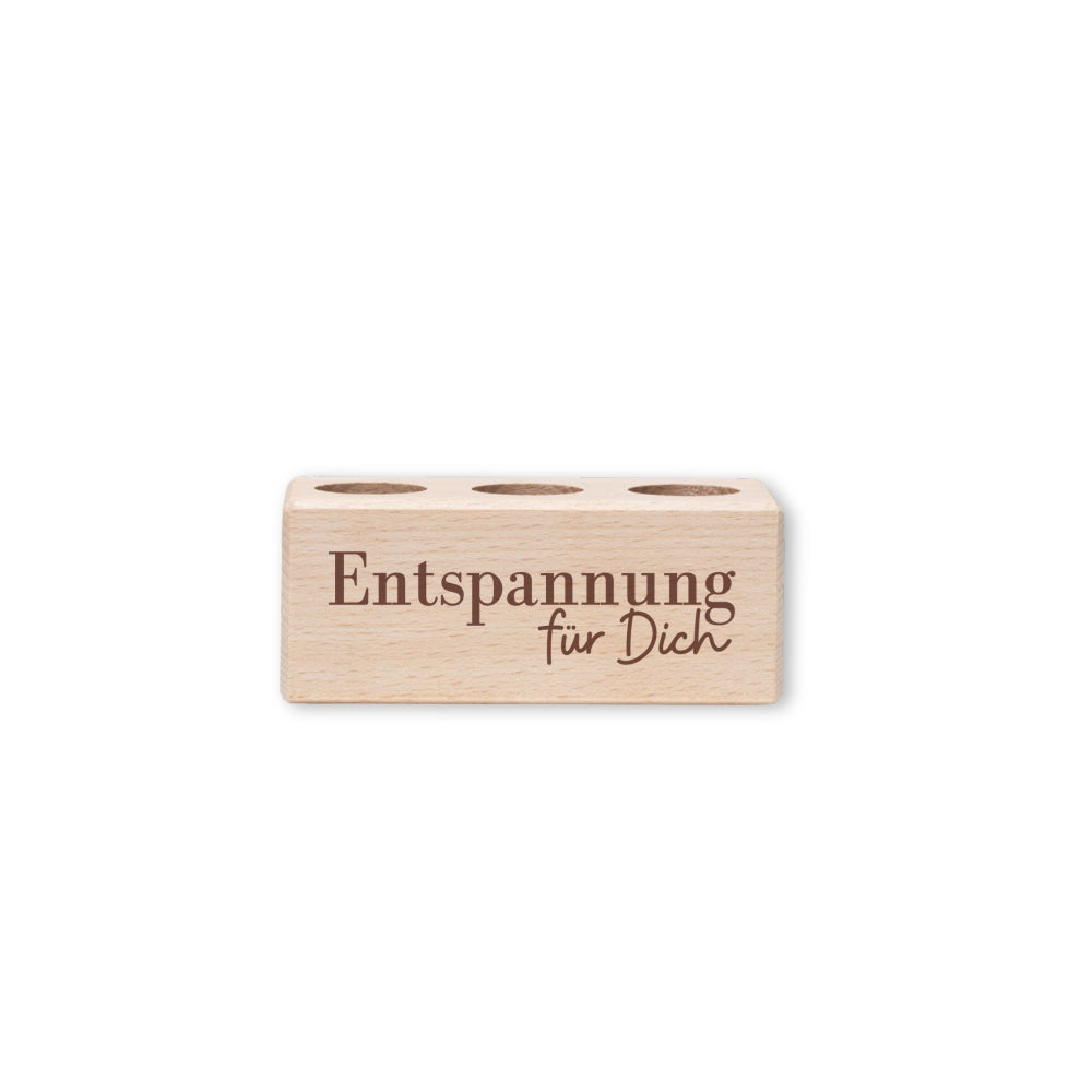 3er Tee-Ständer Entspannung für dich