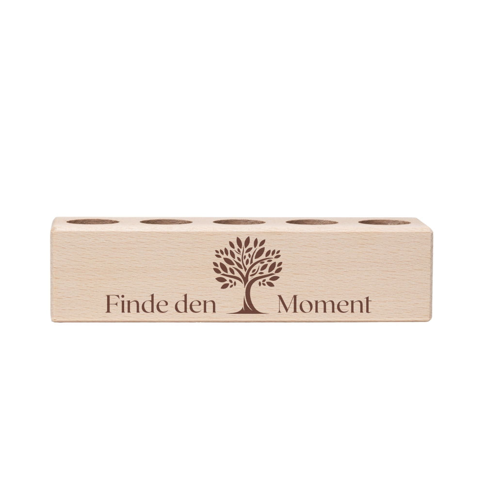 5er Tee-Ständer Finde den Moment