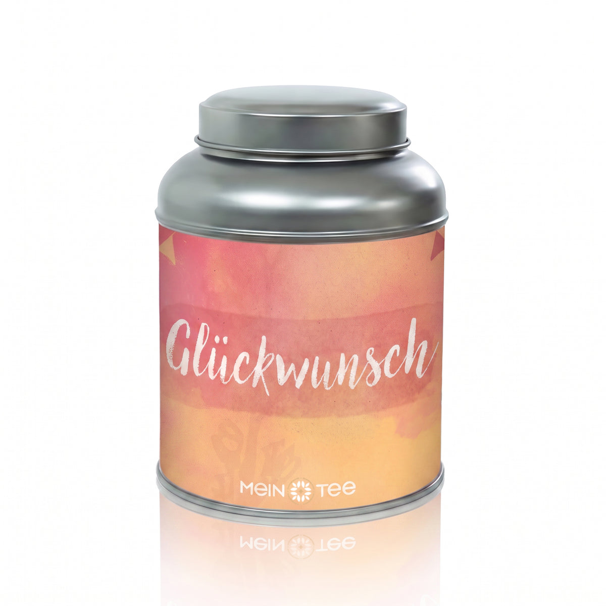 Teedose ´Glückwunsch´