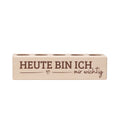 5er Tee-Ständer Heute bin ich mir wichtig