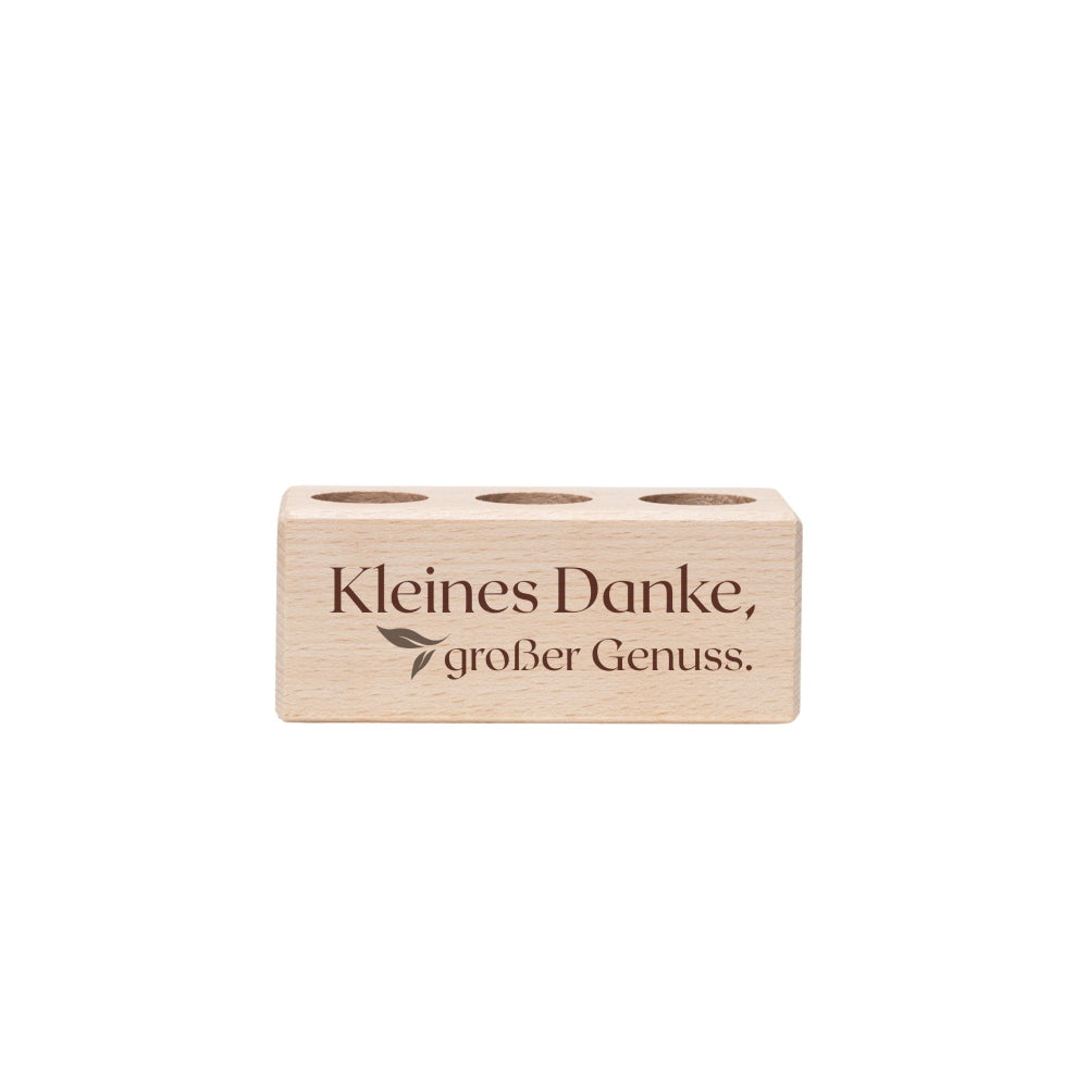 3er Tee-Ständer Kleines Danke
