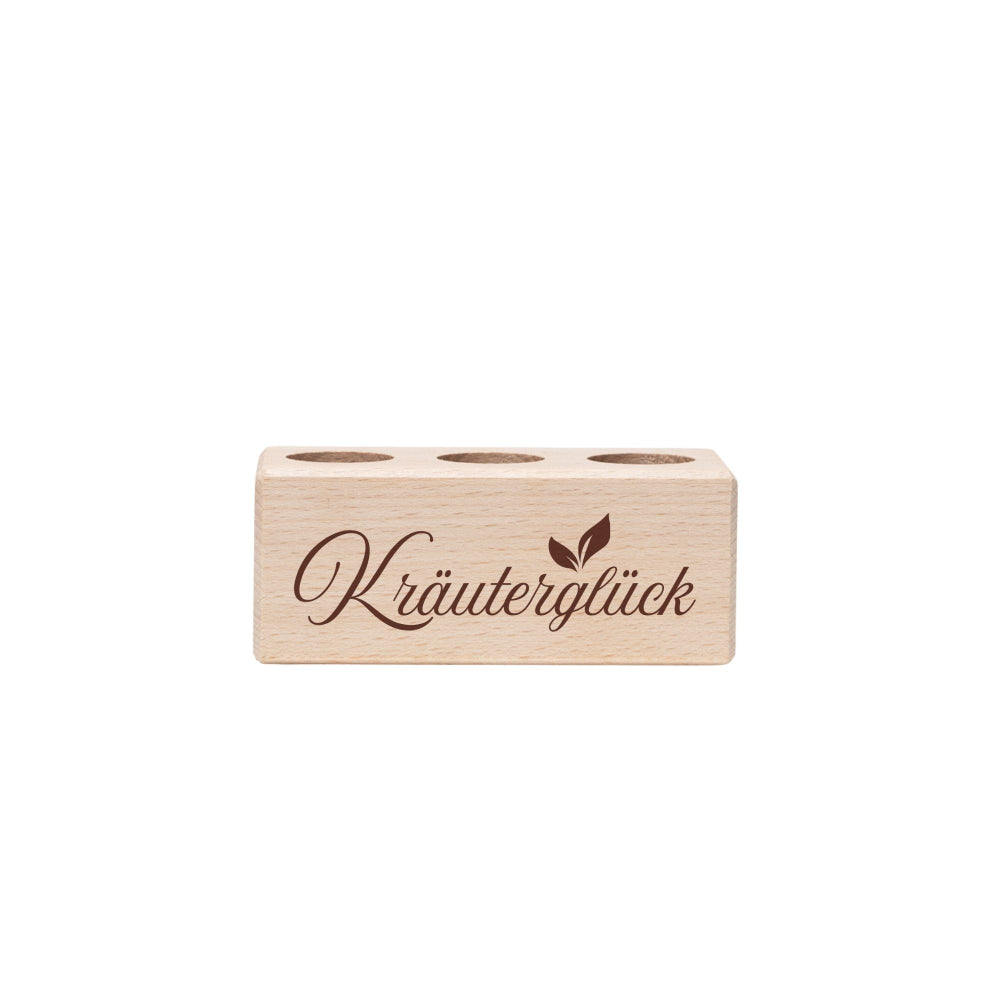 3er Tee-Ständer Kräuterglück