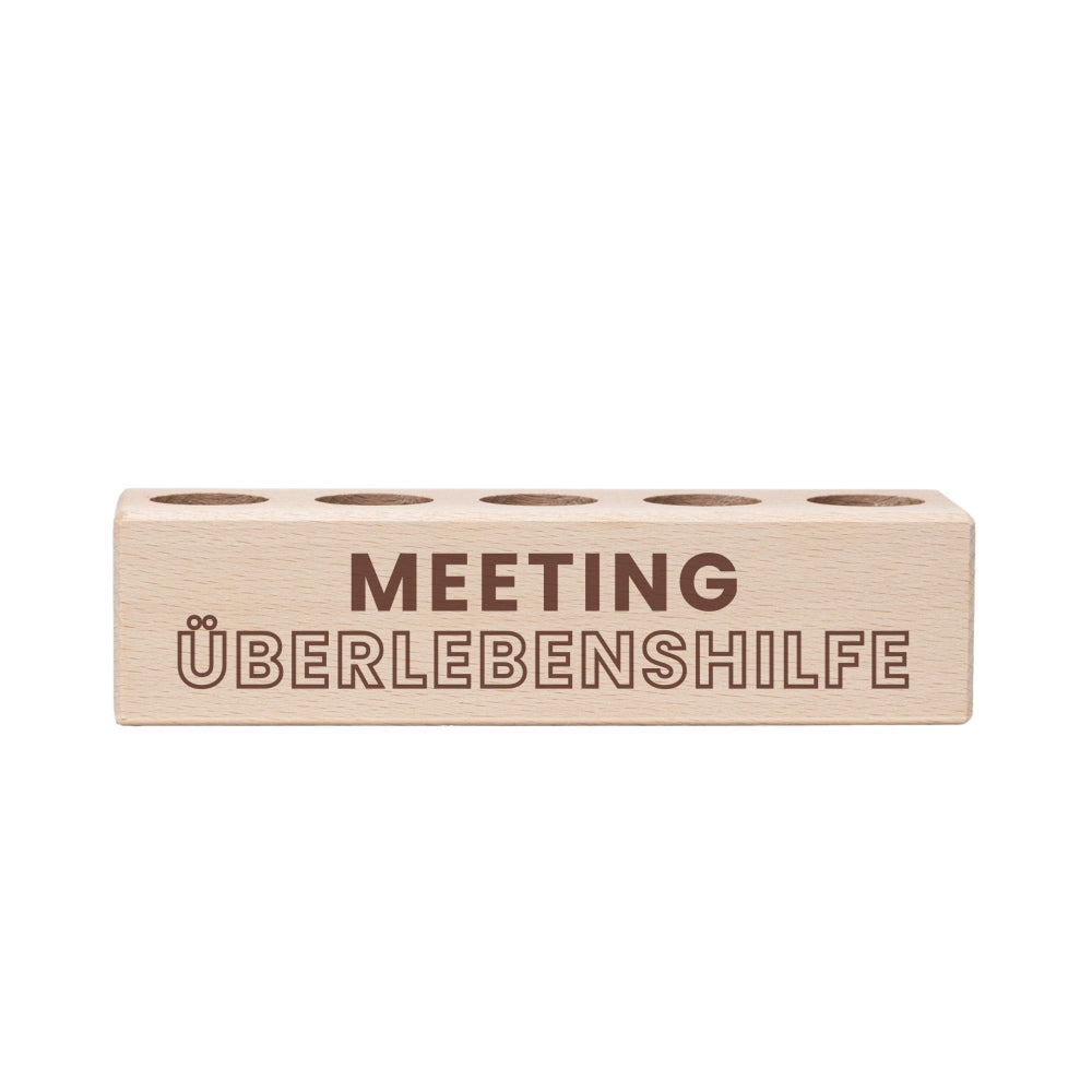 5er Tee-Ständer Meeting Überlebenshilfe