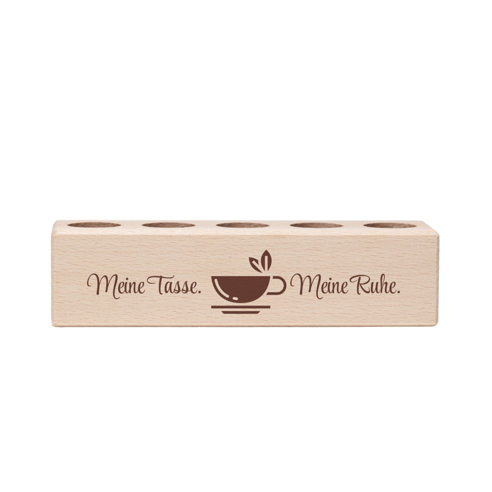 5er Tee-Ständer Meine Tasse