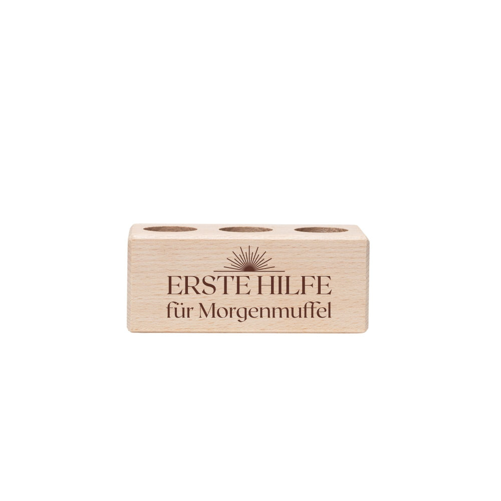 3er Tee-Ständer Morgenmuffel