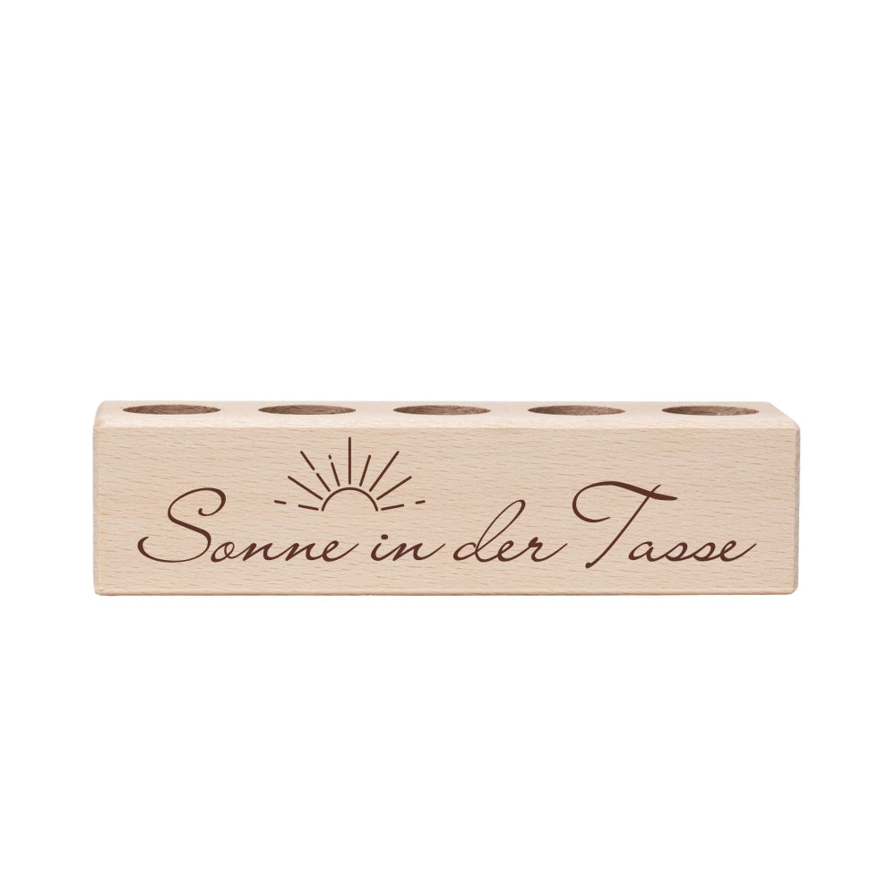 5er Tee-Ständer Sonne in der Tasse