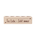 5er Tee-Ständer Tee liebe= zieht immer