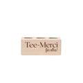 3er Tee-Ständer Merci- für alles