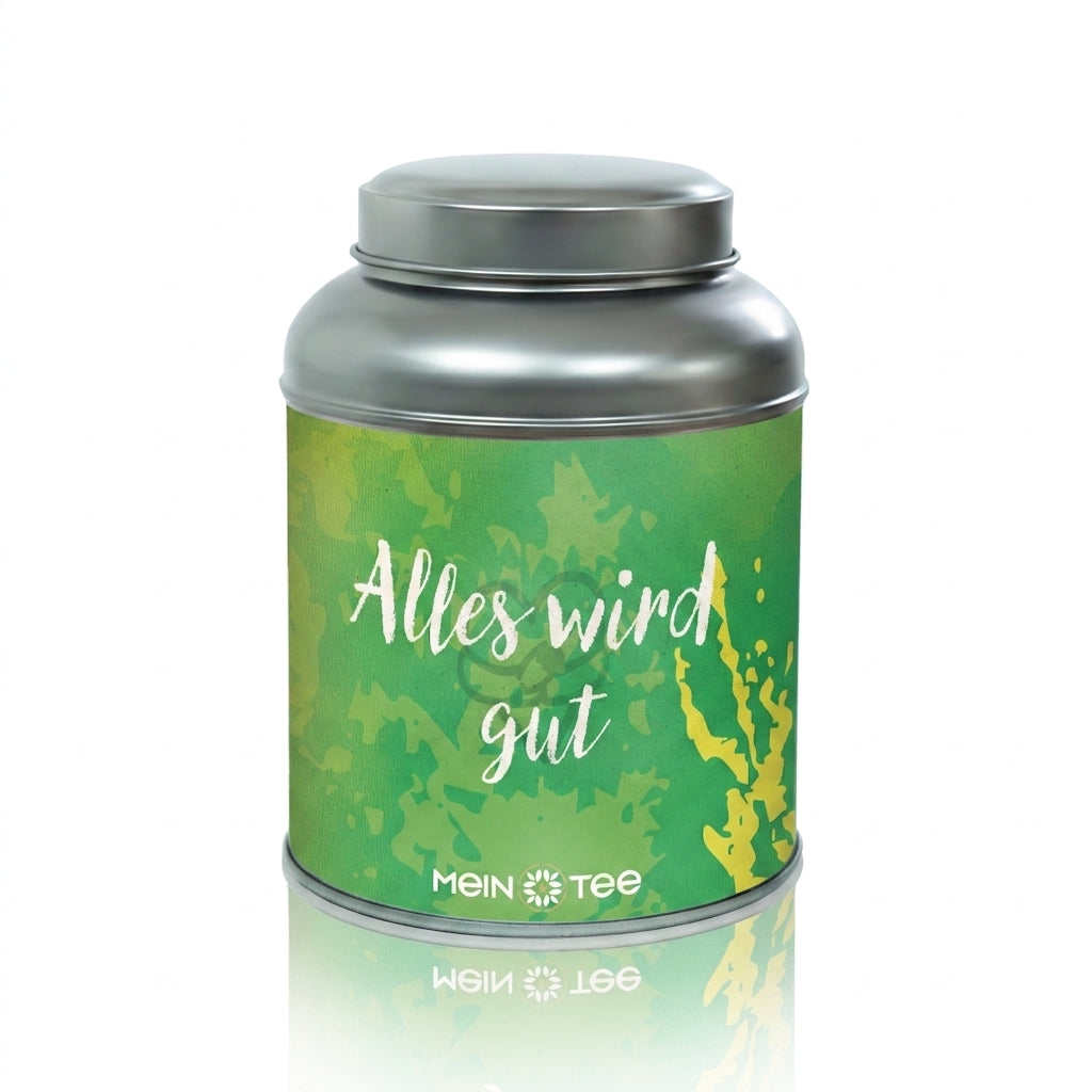Teedose ´Alles wird gut´