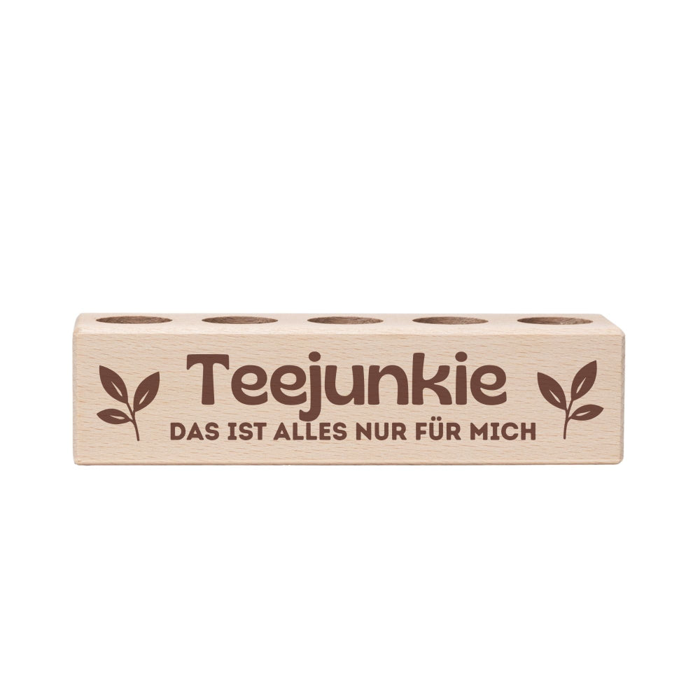 5er Tee-Ständer Teejunkie