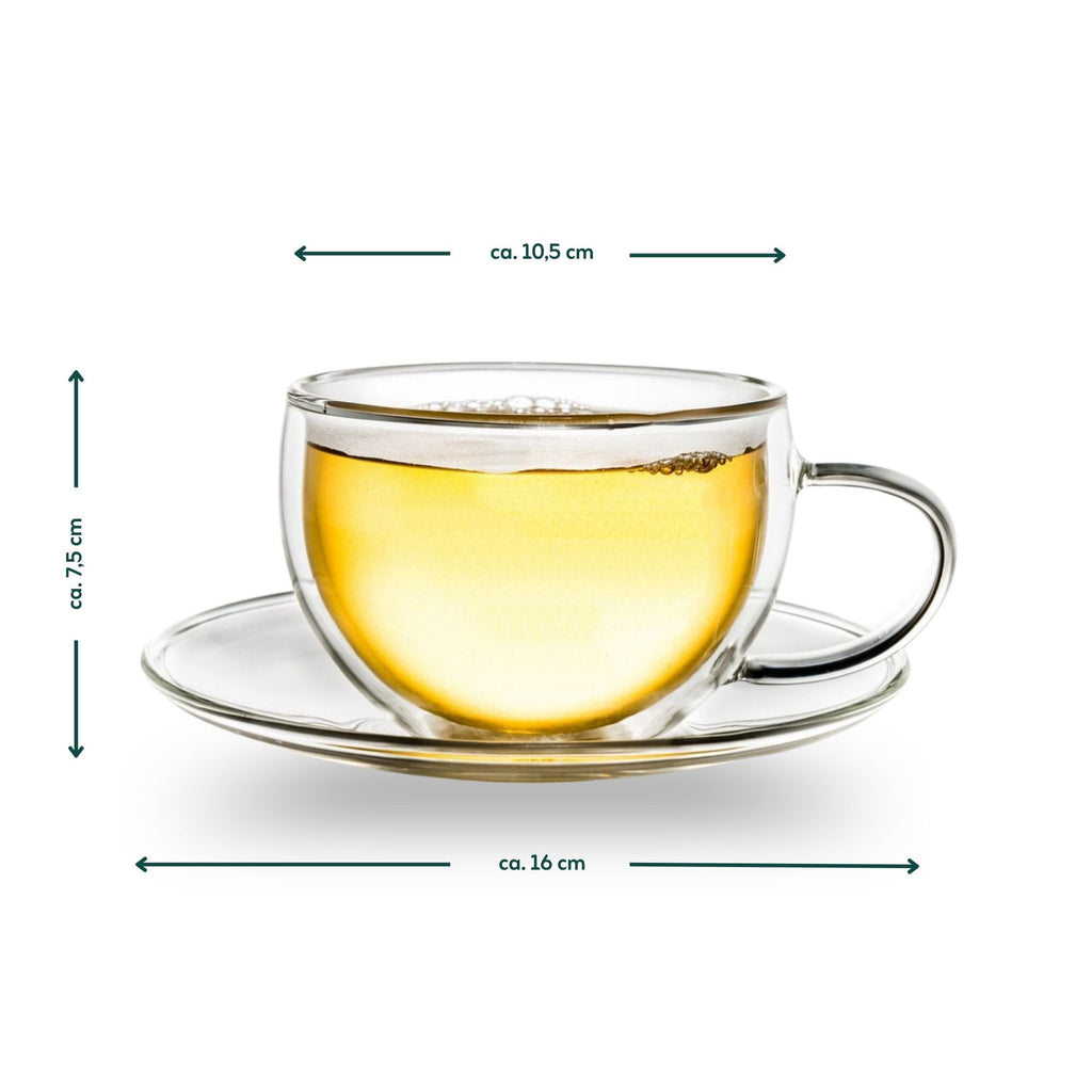 Thermo-Tasse 250ml mit Untersetzer