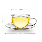 Thermo-Tasse 250ml mit Untersetzer