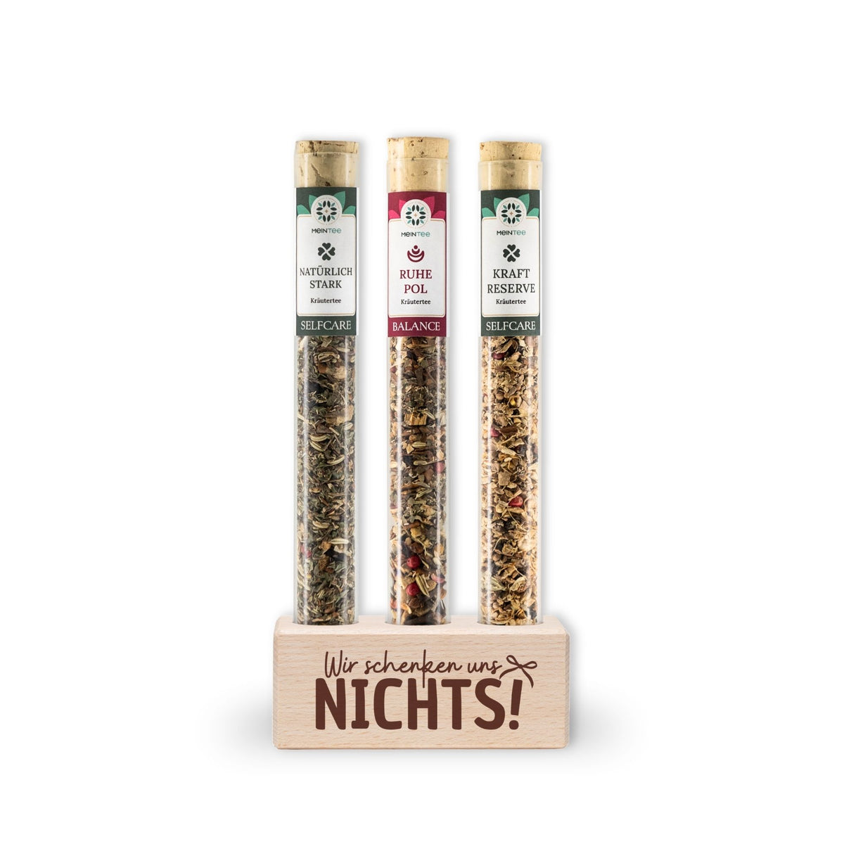 Teeset "Wir schenken uns nichts!"