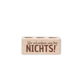 3er Tee-Ständer Wir schenken uns nichts!